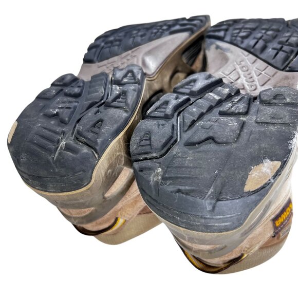 Lowa Mens Renegade Mid Hiking Boots Size 7 EU 38 Brown Vibram Goretex - Picture 8 of 16